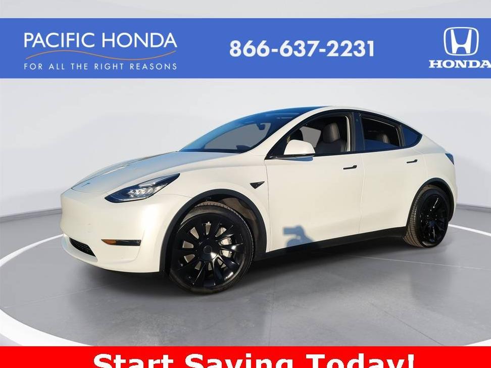 TESLA MODEL Y 2022 7SAYGDEE7NF362168 image